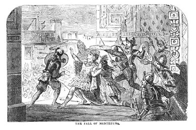 The Fall of Montezuma, from Abbott